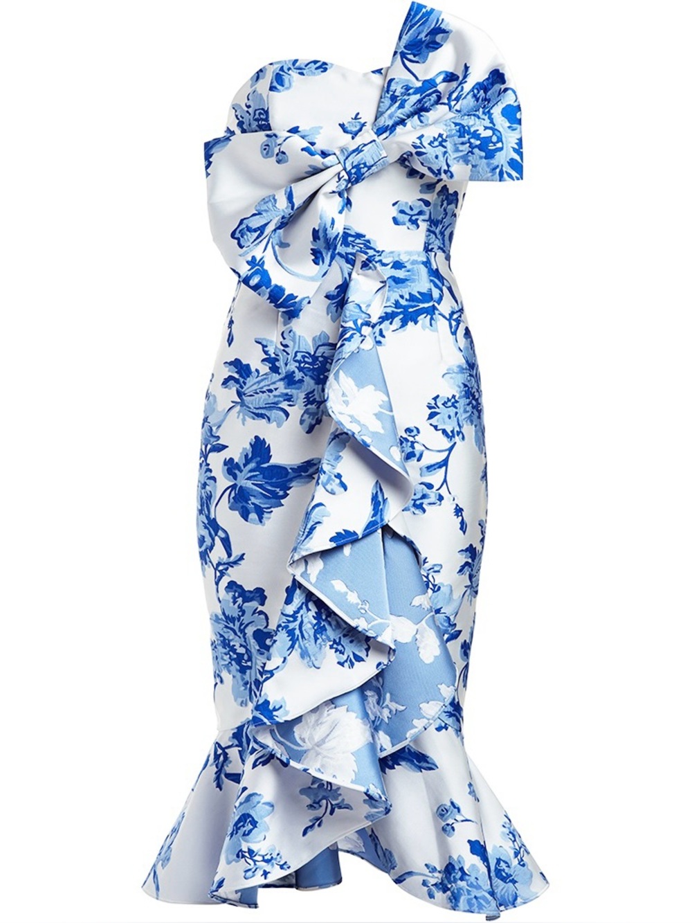 Mestiza New York Stephanie Floral Bow Midi-Dress